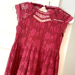 Girls Size 10 Joyfolie Lace Long Dress